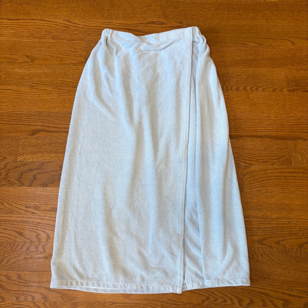 PJ Salvage After shower Light Blue wrap/ Robe